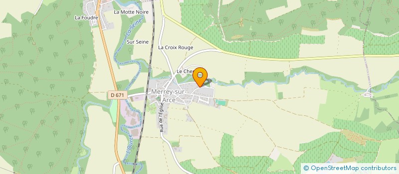 localisation de l'entreprise MONSIEUR PIERRE ALEXIS ROBERT à MERREY-SUR-ARCE