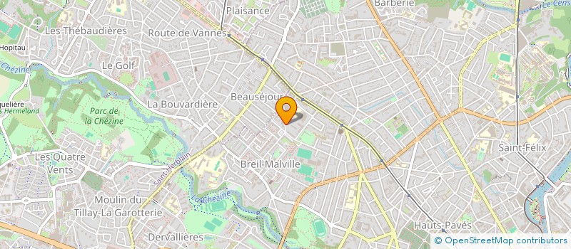 localisation de l'entreprise MONSIEUR PIERRE-ALEXIS ROLLAND à NANTES