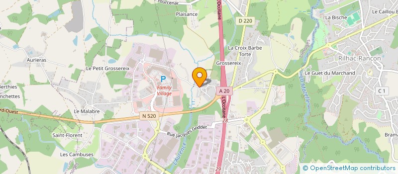 localisation de l'entreprise MONSIEUR PIERRE-ALEXY VIDAL ESTRADE à LIMOGES