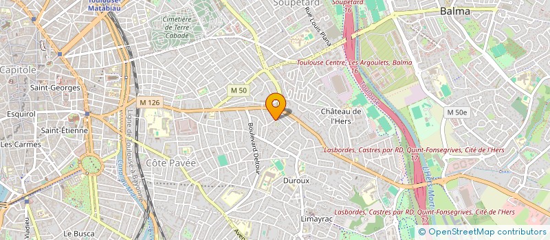 localisation de l'entreprise MONSIEUR PIERRE ALIAGA à TOULOUSE
