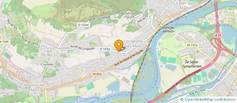 localisation de l'entreprise MONSIEUR PIERRE-ALIX BERNARD  LONGEVILLE-LES-METZ