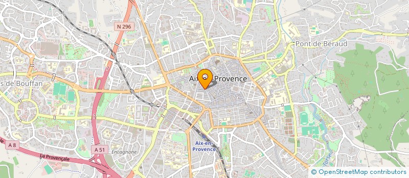 localisation de l'entreprise MONSIEUR PIERRE-ALIX BINET  AIX-EN-PROVENCE