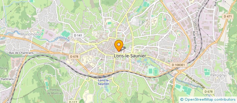 localisation de l'entreprise MONSIEUR PIERRE-ALIX FAIVRE à LONS LE SAUNIER