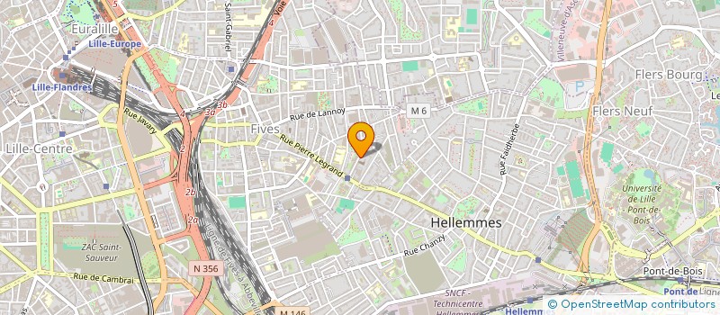 localisation de l'entreprise MONSIEUR PIERRE ALIZIER à LILLE