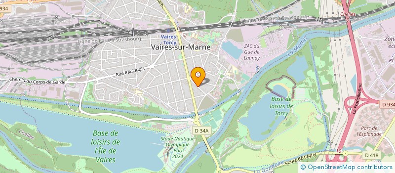 localisation de l'entreprise MONSIEUR PIERRE ALLAEYS à VAIRES SUR MARNE