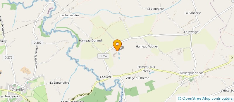 localisation de l'entreprise MONSIEUR PIERRE ALLAIN à MONTPINCHON