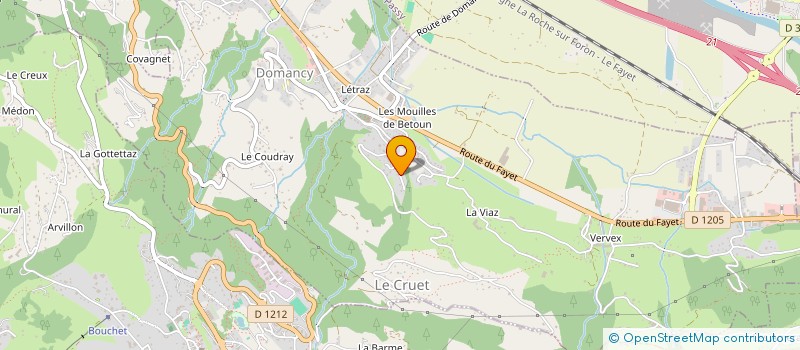 localisation de l'entreprise MONSIEUR PIERRE-ALLAIN DUVILLARD  DOMANCY