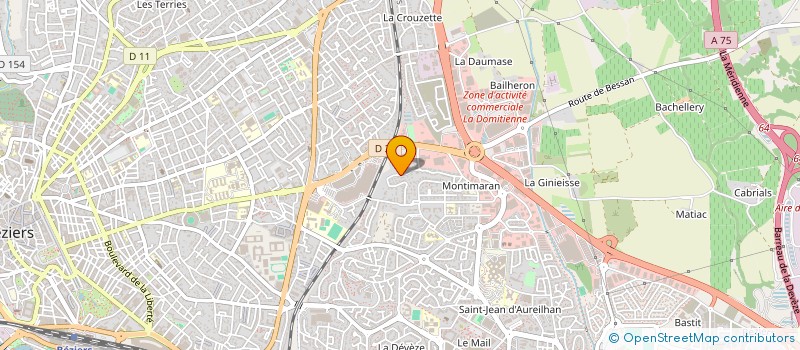 localisation de l'entreprise MONSIEUR PIERRE ALLARY  BEZIERS