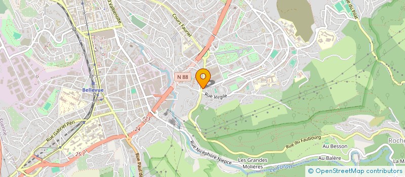 localisation de l'entreprise MONSIEUR PIERRE ALLES  SAINT-ETIENNE