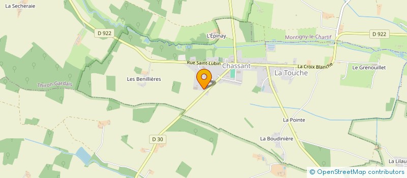 localisation de l'entreprise MONSIEUR PIERRE ALLEZY à CHASSANT