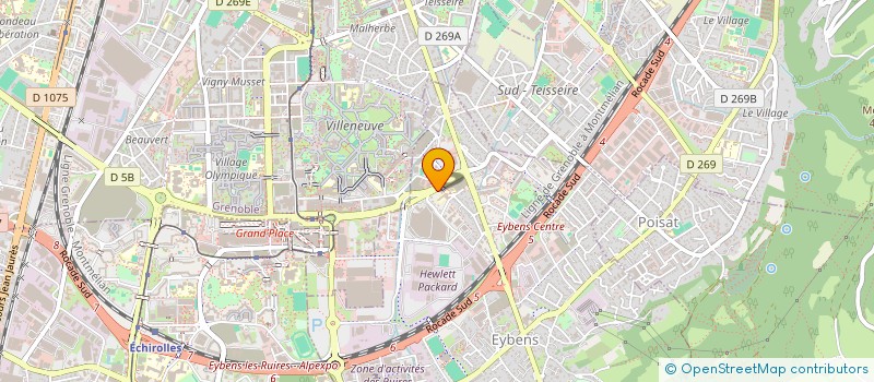 localisation de l'entreprise MONSIEUR PIERRE ALLIAS  EYBENS