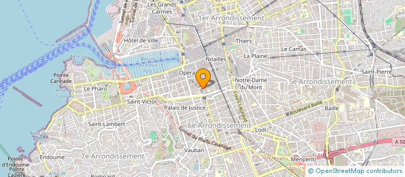 localisation de l'entreprise MONSIEUR PIERRE ALLIZAN à MARSEILLE