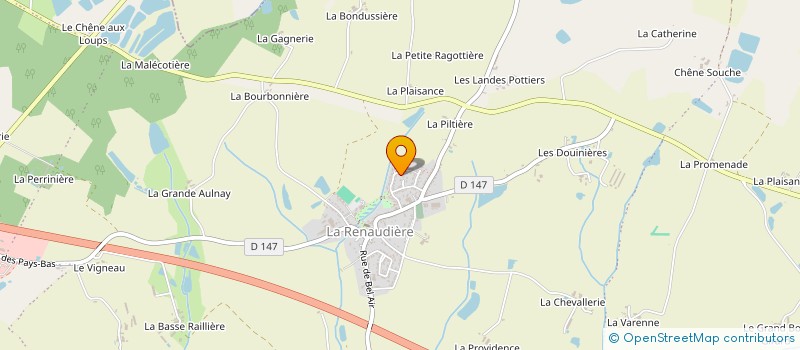 localisation de l'entreprise MONSIEUR PIERRE ALLONNEAU  SEVREMOINE