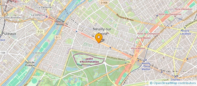 localisation de l'entreprise MONSIEUR PIERRE ALLOUCHE à NEUILLY-SUR-SEINE