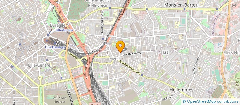 localisation de l'entreprise MONSIEUR PIERRE ALPHAND à LILLE