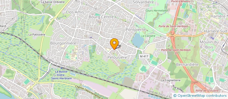 localisation de l'entreprise MONSIEUR PIERRE ALPHANOR  SAINT-HERBLAIN
