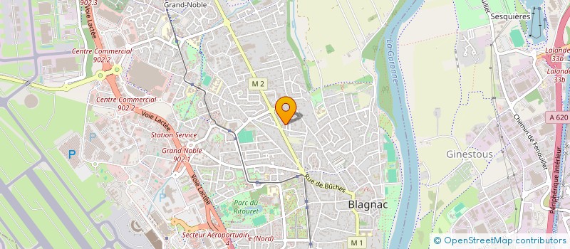 localisation de l'entreprise MONSIEUR PIERRE ALQUIER  BLAGNAC