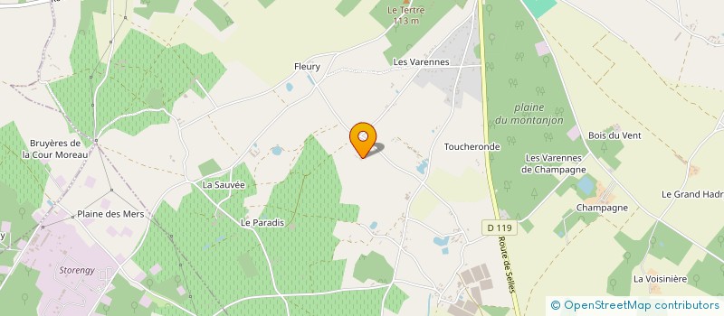 localisation de l'entreprise MONSIEUR PIERRE ALTEMIR  SOINGS-EN-SOLOGNE