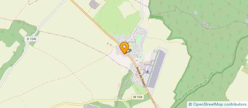 localisation de l'entreprise MONSIEUR PIERRE ALVES  DAROIS