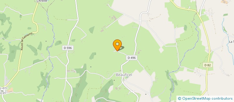 localisation de l'entreprise MONSIEUR PIERRE AMAND  SOURDEVAL