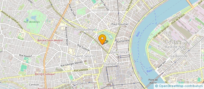 localisation de l'entreprise MONSIEUR PIERRE AMBLARD  BORDEAUX