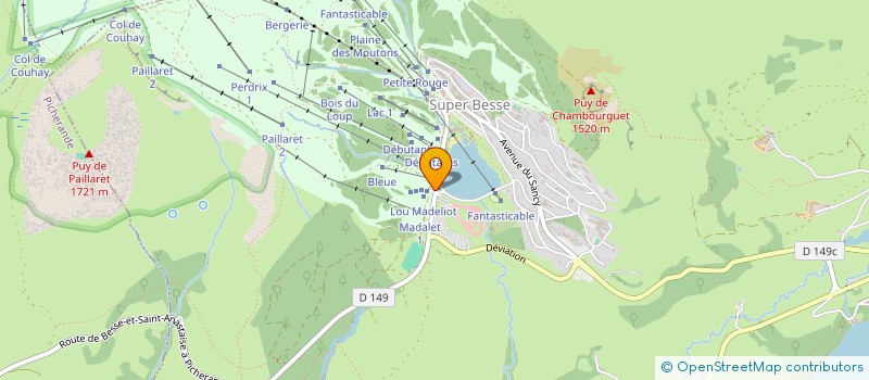 localisation de l'entreprise MONSIEUR PIERRE AMBLARD-GENESTOUX  BESSE-ET-SAINT-ANASTAISE