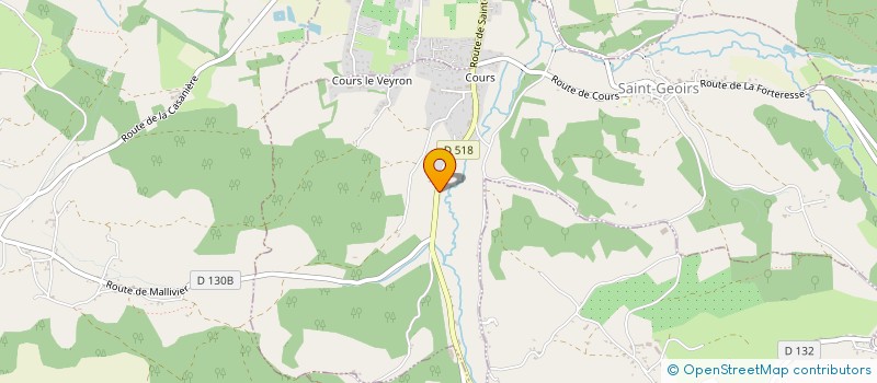 localisation de l'entreprise MONSIEUR PIERRE AMORE  SAINT-GEOIRS