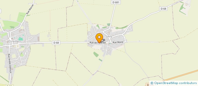 localisation de l'entreprise MONSIEUR PIERRE ANCELLIN  SAVY