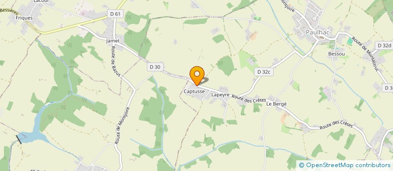 localisation de l'entreprise MONSIEUR PIERRE ANDRE à PAULHAC
