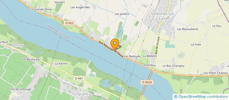 localisation de l'entreprise MONSIEUR PIERRE ANDRE CANHAN  VARENNES-SUR-LOIRE