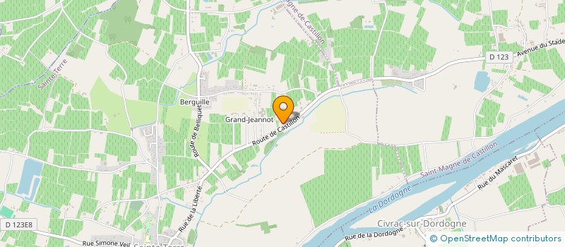 localisation de l'entreprise MONSIEUR PIERRE-ANDRE CRAMAIL  SAINTE-TERRE