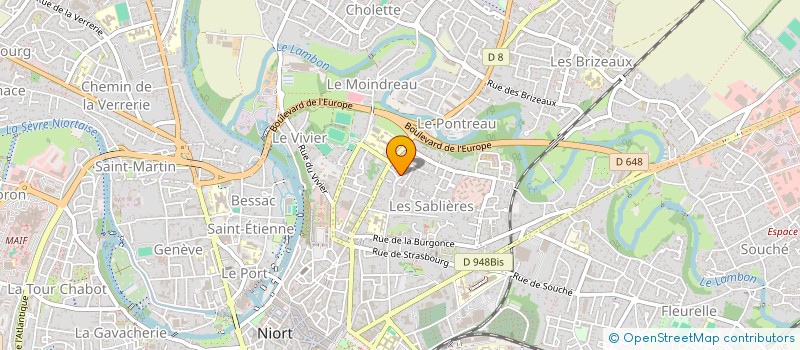 localisation de l'entreprise MONSIEUR PIERRE-ANDRE DAHAIS  NIORT
