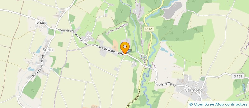 localisation de l'entreprise MONSIEUR PIERRE-ANDRE DECOUTY  SAINTE-OUENNE