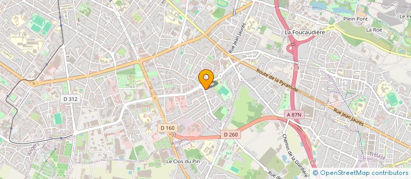 localisation de l'entreprise MONSIEUR PIERRE ANDRE DENIS à ANGERS