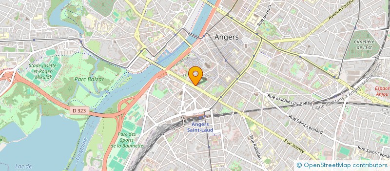 localisation de l'entreprise MONSIEUR PIERRE-ANDRE FERRAND à ANGERS