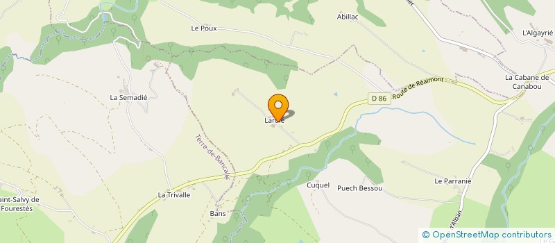 localisation de l'entreprise MONSIEUR PIERRE-ANDRE FOY  TEILLET