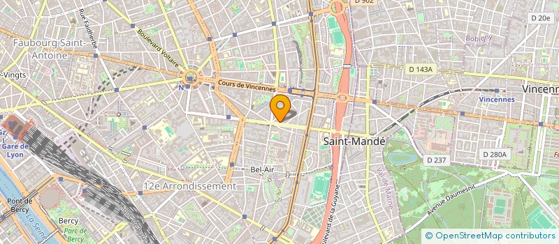 localisation de l'entreprise MONSIEUR PIERRE-ANDRE HELENE  PARIS