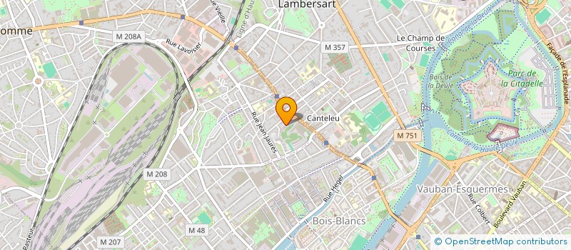 localisation de l'entreprise MONSIEUR PIERRE-ANDRE HERNU à LILLE