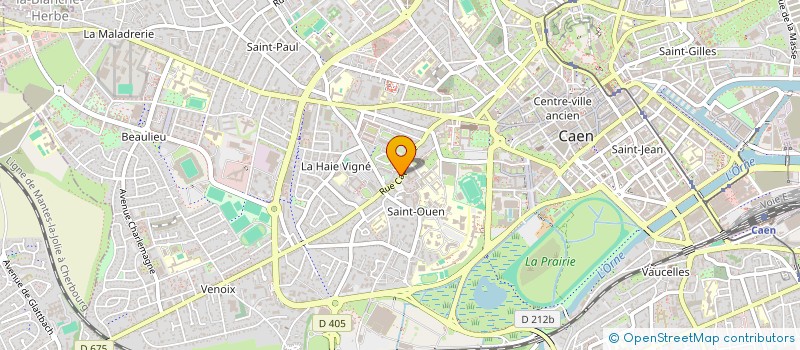localisation de l'entreprise MONSIEUR PIERRE-ANDRE MARTIN à CAEN