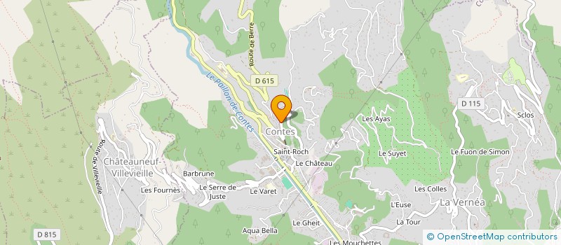 localisation de l'entreprise MONSIEUR PIERRE-ANDRE PETIPAS  CONTES