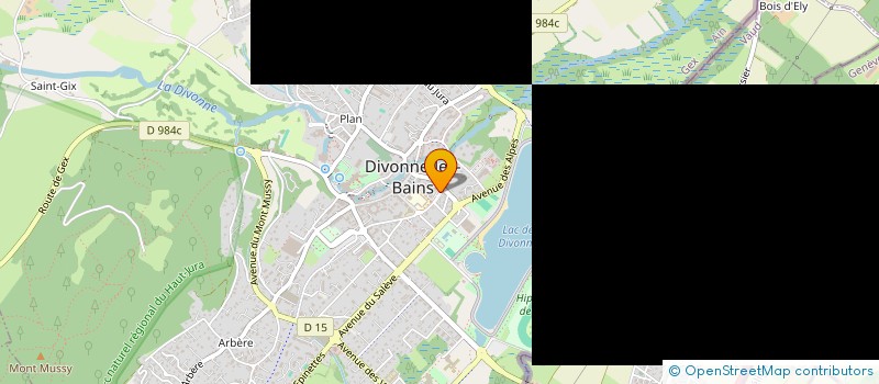 localisation de l'entreprise MONSIEUR PIERRE-ANDRE TAGUIEV à DIVONNE-LES-BAINS