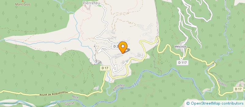 localisation de l'entreprise MONSIEUR PIERRE-ANDRE TOUSCOZ  PIERREFEU