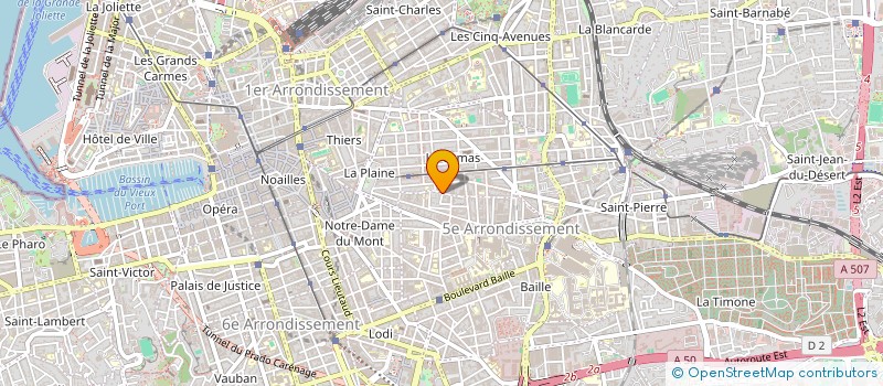 localisation de l'entreprise MONSIEUR PIERRE ANDRIEUX à MARSEILLE