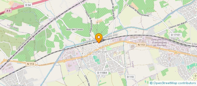 localisation de l'entreprise MONSIEUR PIERRE ANDRIEUX  LUNEL-VIEL