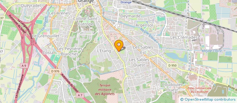 localisation de l'entreprise MONSIEUR PIERRE ANDUIX à ORANGE