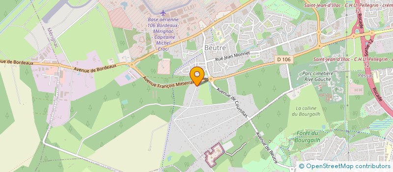 localisation de l'entreprise MONSIEUR PIERRE ANGELBY à MERIGNAC