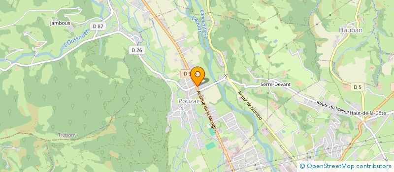 localisation de l'entreprise MONSIEUR PIERRE ANGLES  BAGNERES-DE-BIGORRE