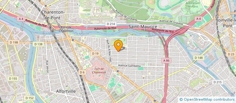 localisation de l'entreprise MONSIEUR PIERRE ANQUETIN  MAISONS-ALFORT