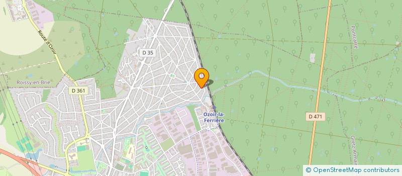 localisation de l'entreprise MONSIEUR PIERRE ANSAR  OZOIR-LA-FERRIERE