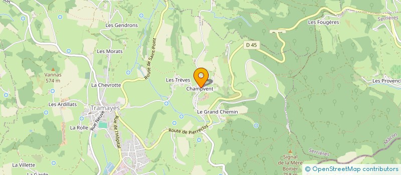 localisation de l'entreprise MONSIEUR PIERRE ANSAY  TRAMAYES